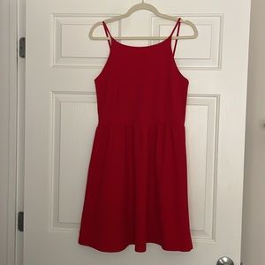 Charming Charlie CC Boat Neck Mini Dress